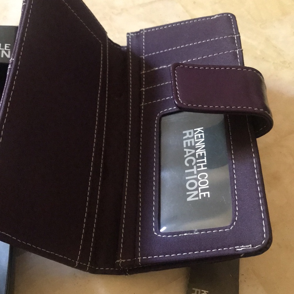 KENNETH COLE REACTION WALLET NWT - Picture 4 of 7